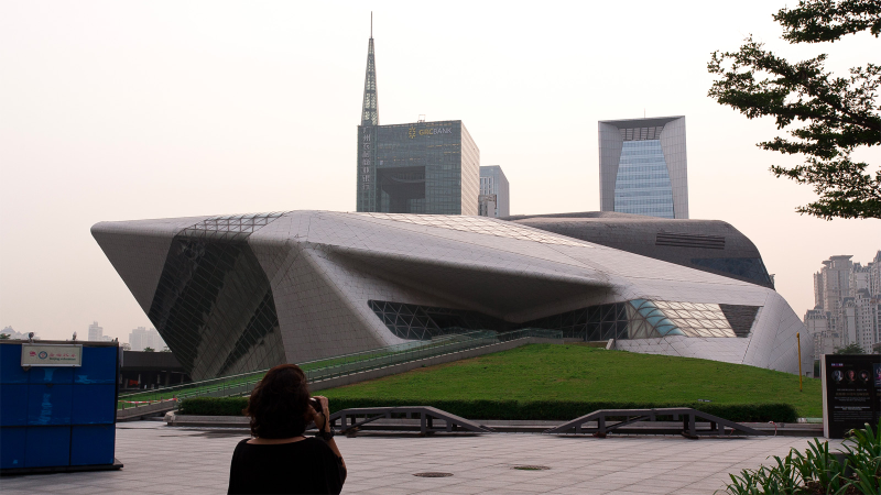 Illustration for article titled 21st Century Buildings That Look Like Alien Spaceships